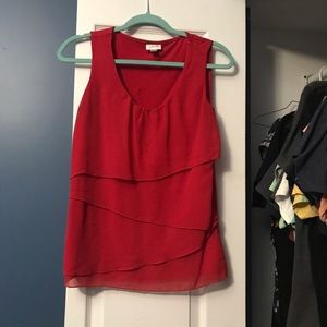 Jaclyn Smith Red Tank